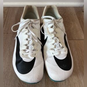 Nike Rival Spring White Athletic Running Track Cleats